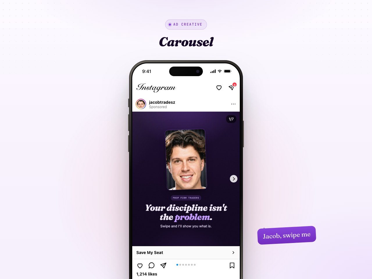 Carousel preview