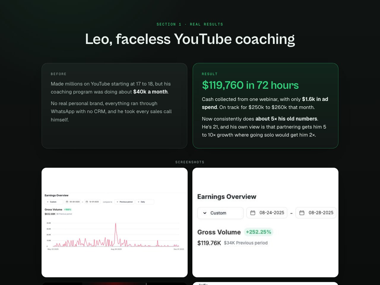 $119,760 in 72 hours preview